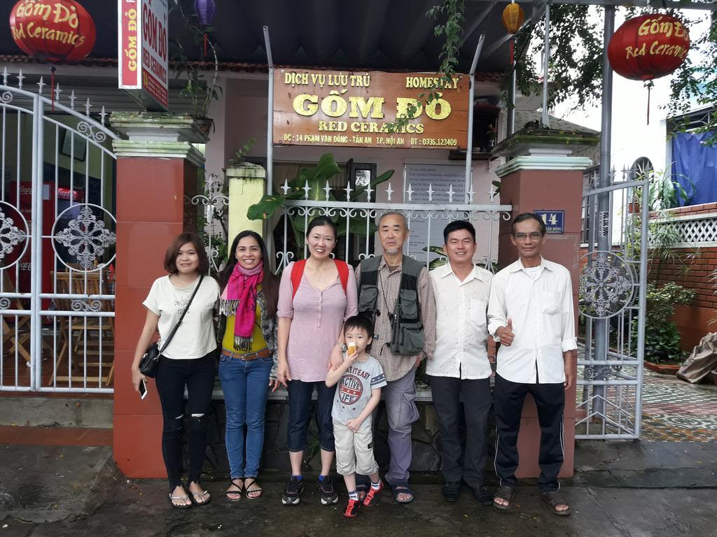 Red Ceramics Homestay Hoi An Bagian luar foto